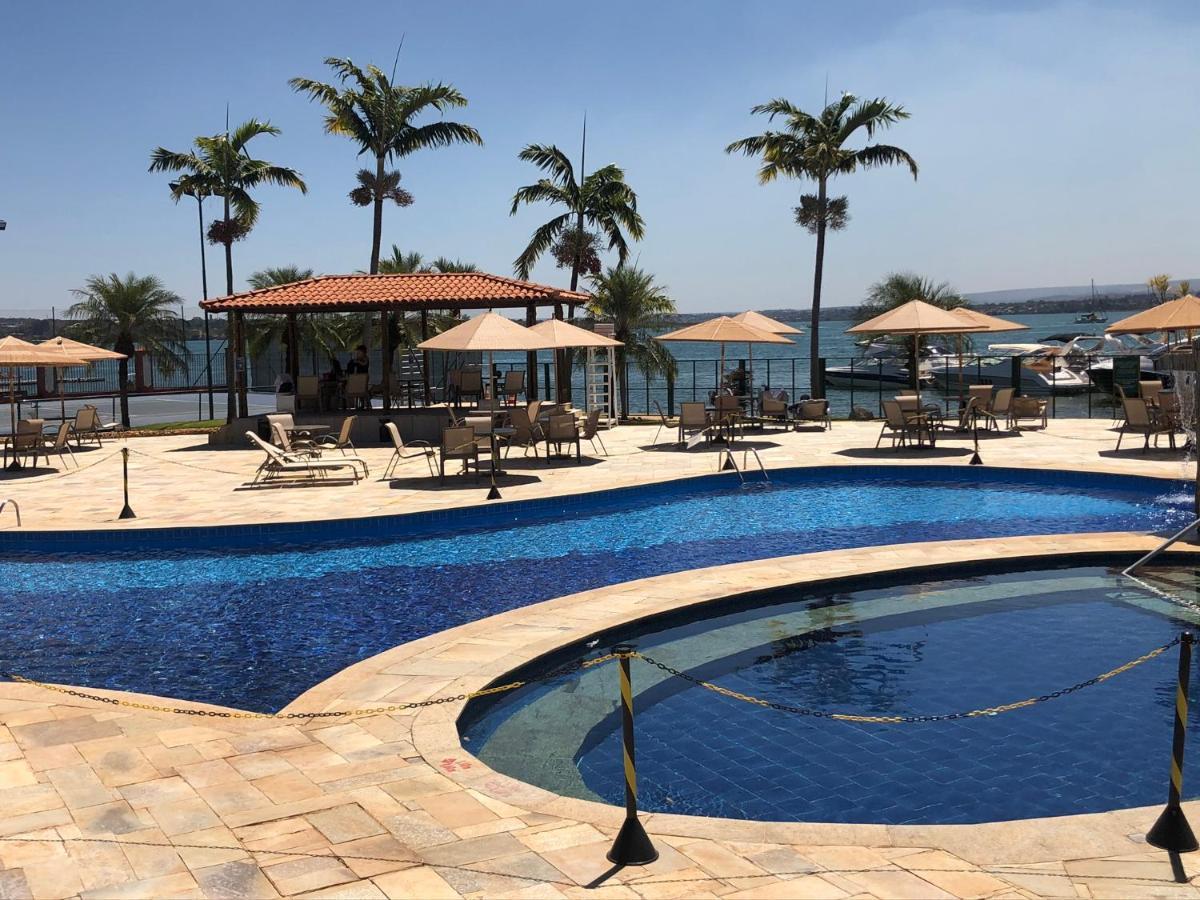 Flat Decoracao Nautica C/Vista Lago Paranoa Brasília Ngoại thất bức ảnh