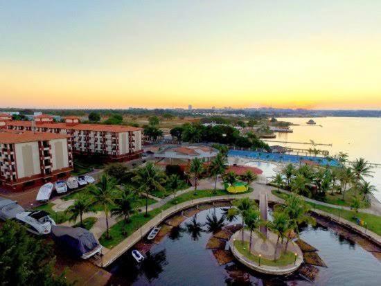 Flat Decoracao Nautica C/Vista Lago Paranoa Brasília Ngoại thất bức ảnh